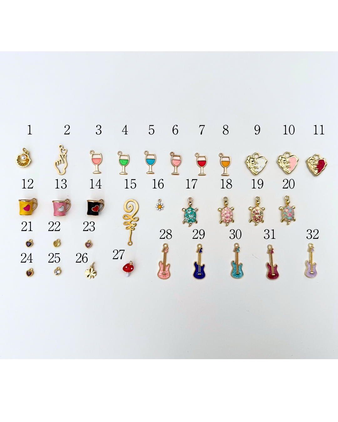 Scrubcetera x silver and stone: Medical Charm Lip Gloss Charm Cap Keychain - build your own!