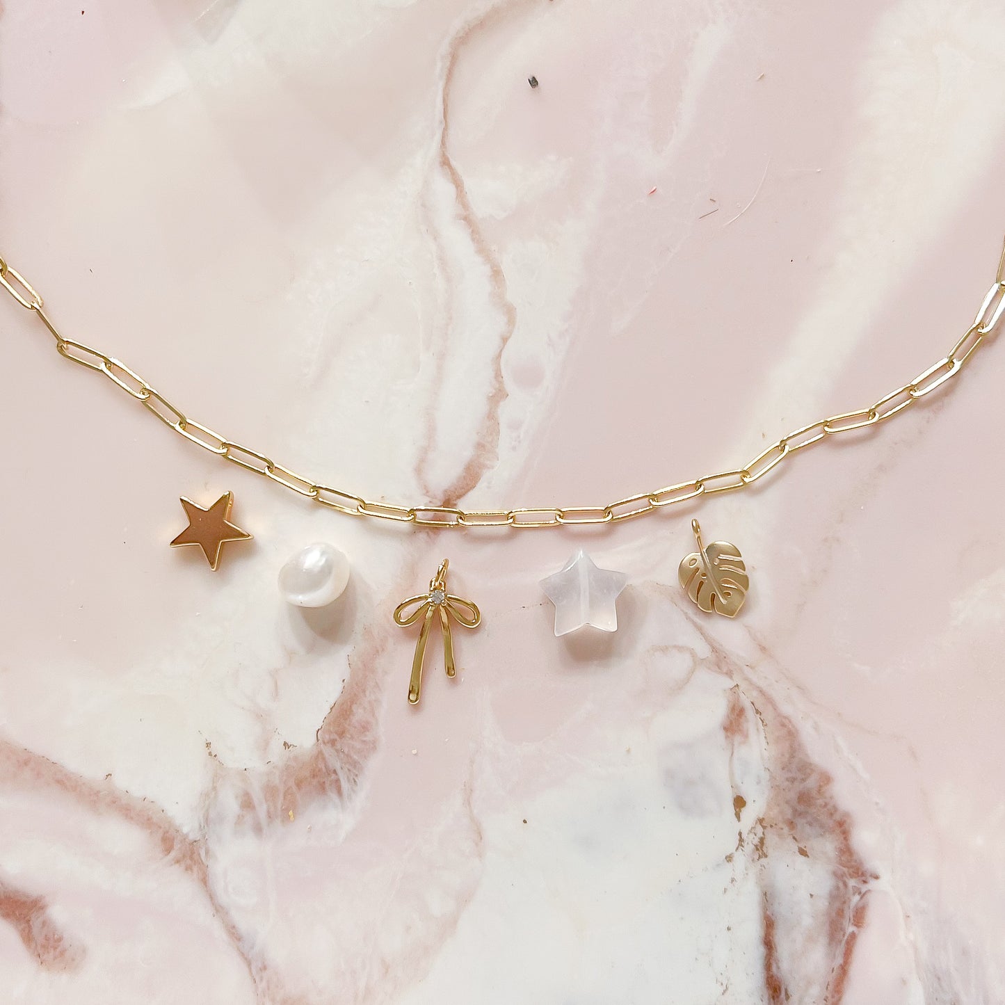 Custom Charm Necklace & Bracelet - 600+ Charms to Choose From!