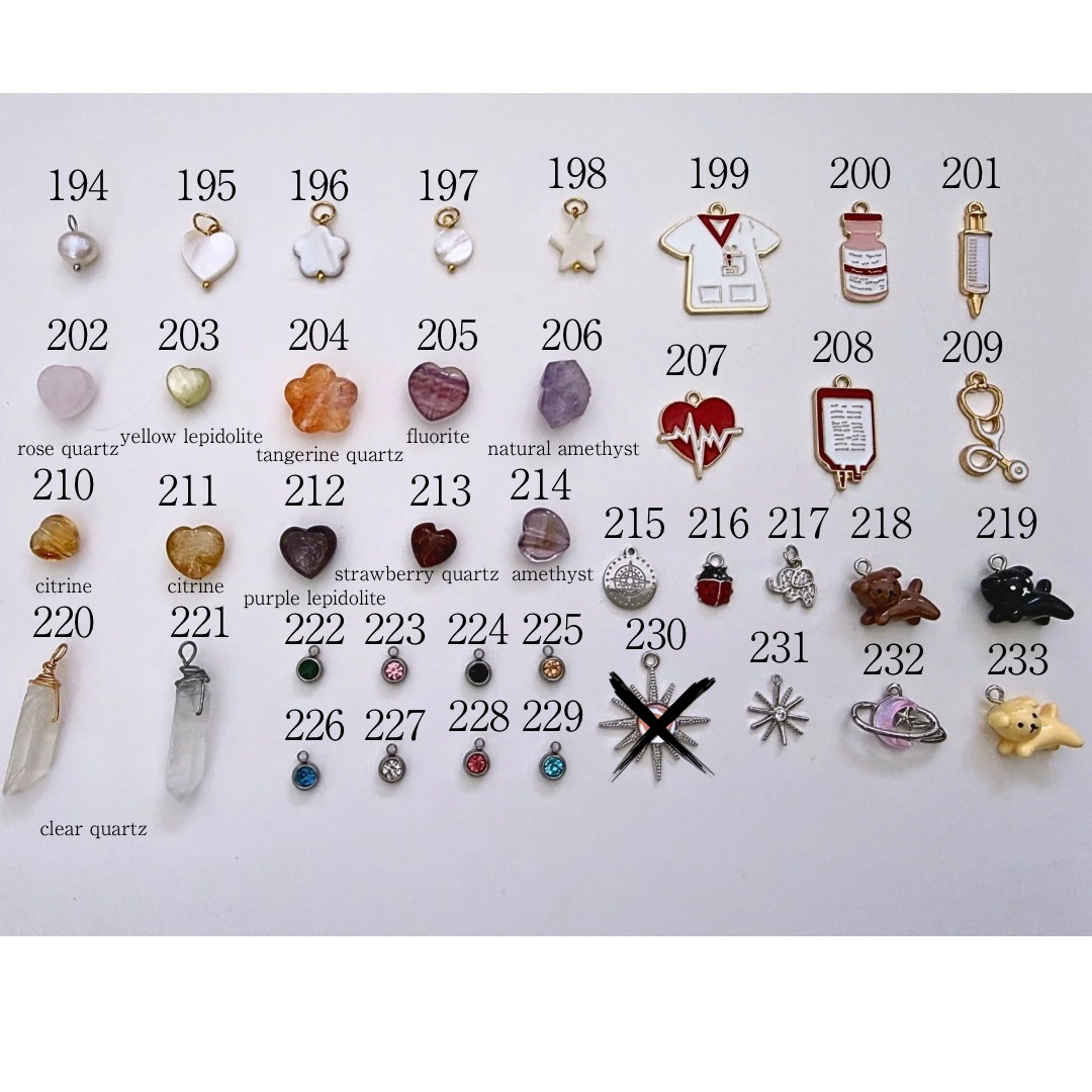 Custom Charm Necklace & Bracelet - 600+ Charms to Choose From!