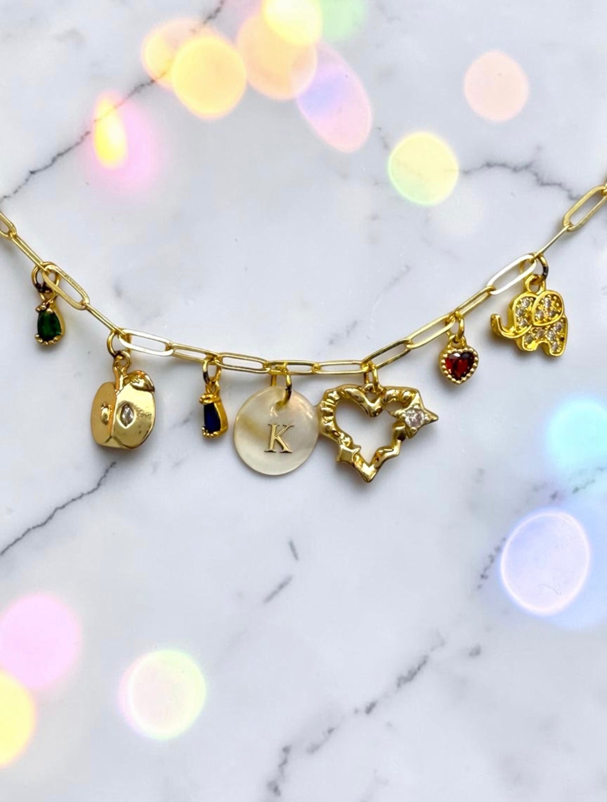 Custom Charm Necklace & Bracelet - 600+ Charms to Choose From!