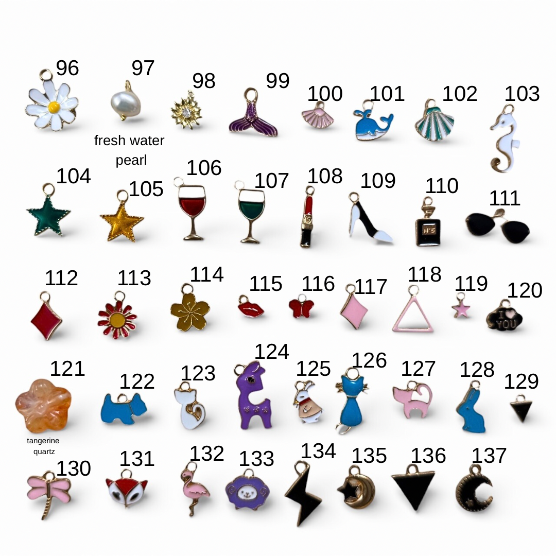 Lip Gloss Charm Cap Keychain - build your own!