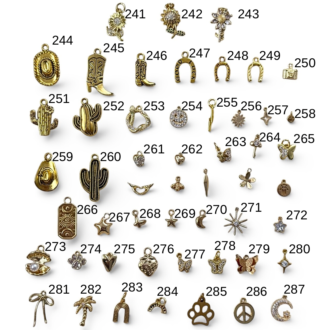 Lip Gloss Charm Cap Keychain - build your own!