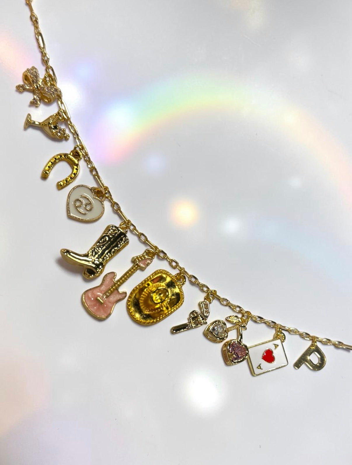 Custom Charm Necklace & Bracelet - 600+ Charms to Choose From!