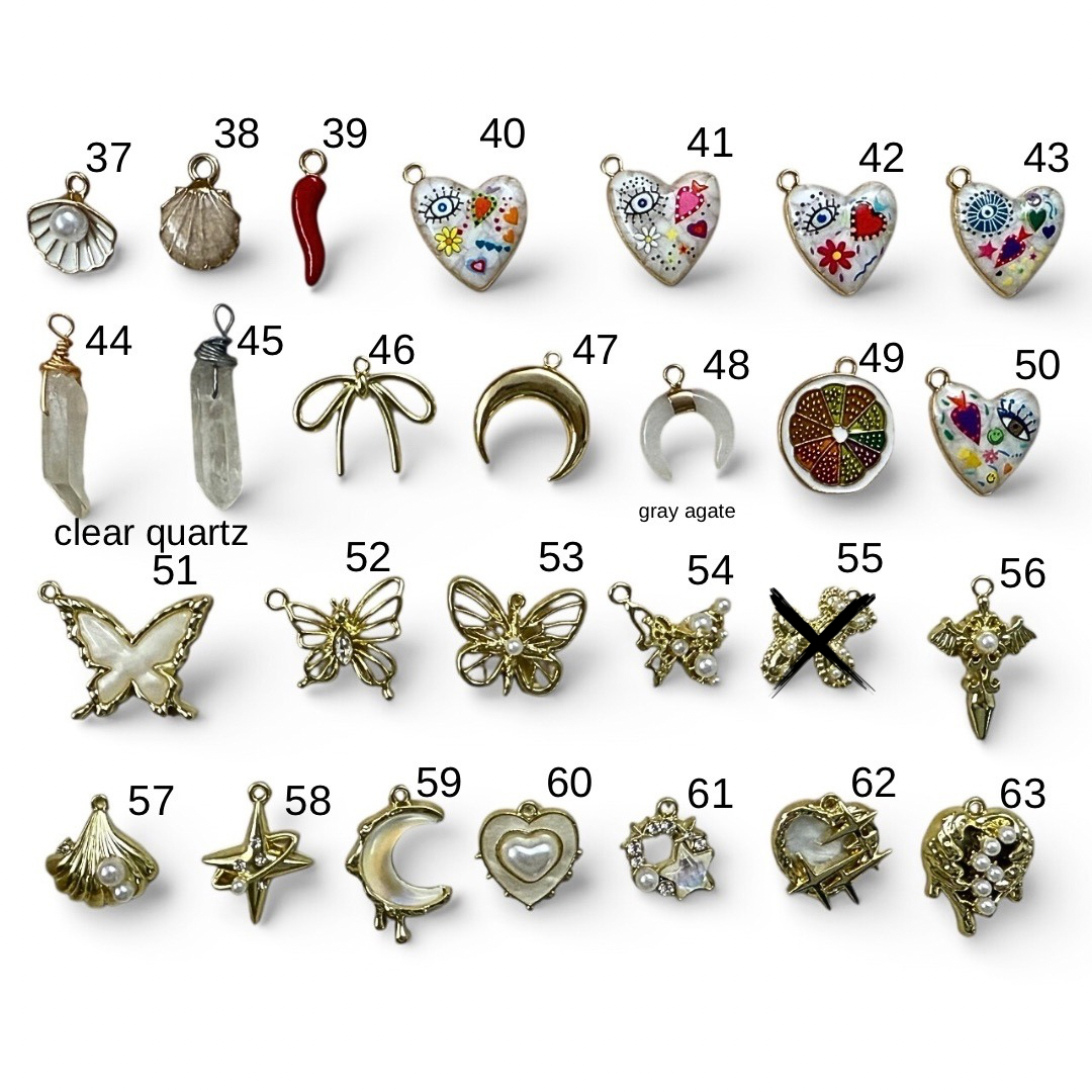 Lip Gloss Charm Cap Keychain - build your own!