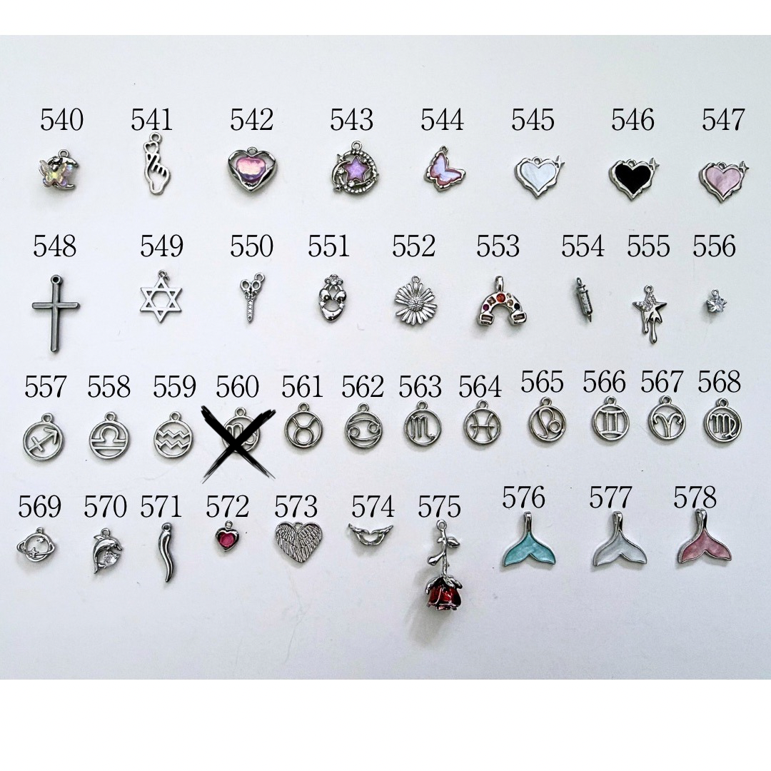 Custom Charm Necklace & Bracelet - 600+ Charms to Choose From!