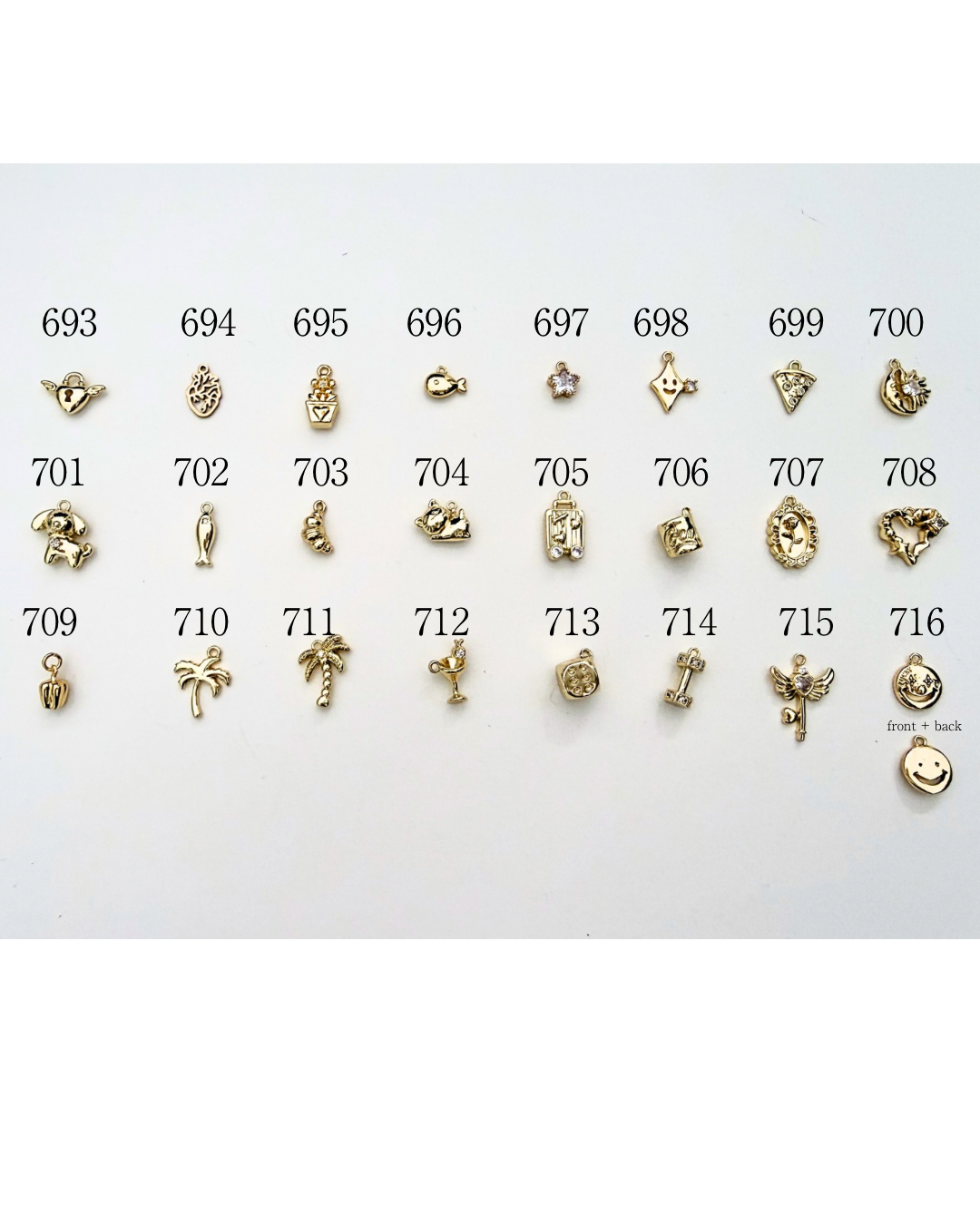 Custom Charm Necklace & Bracelet - 600+ Charms to Choose From!
