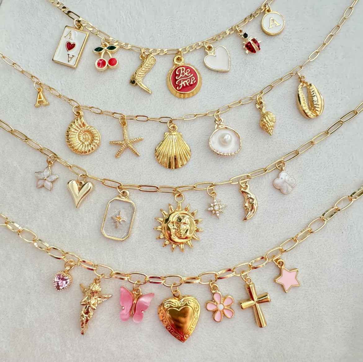 Charm necklace workshop with Milieu Market! CLOSED